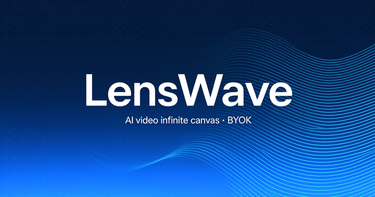 LensWave BYOK pricing cover